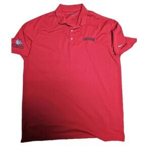 Nike Golf Mens‎ Polo Size 2x Red Gonzaga GU